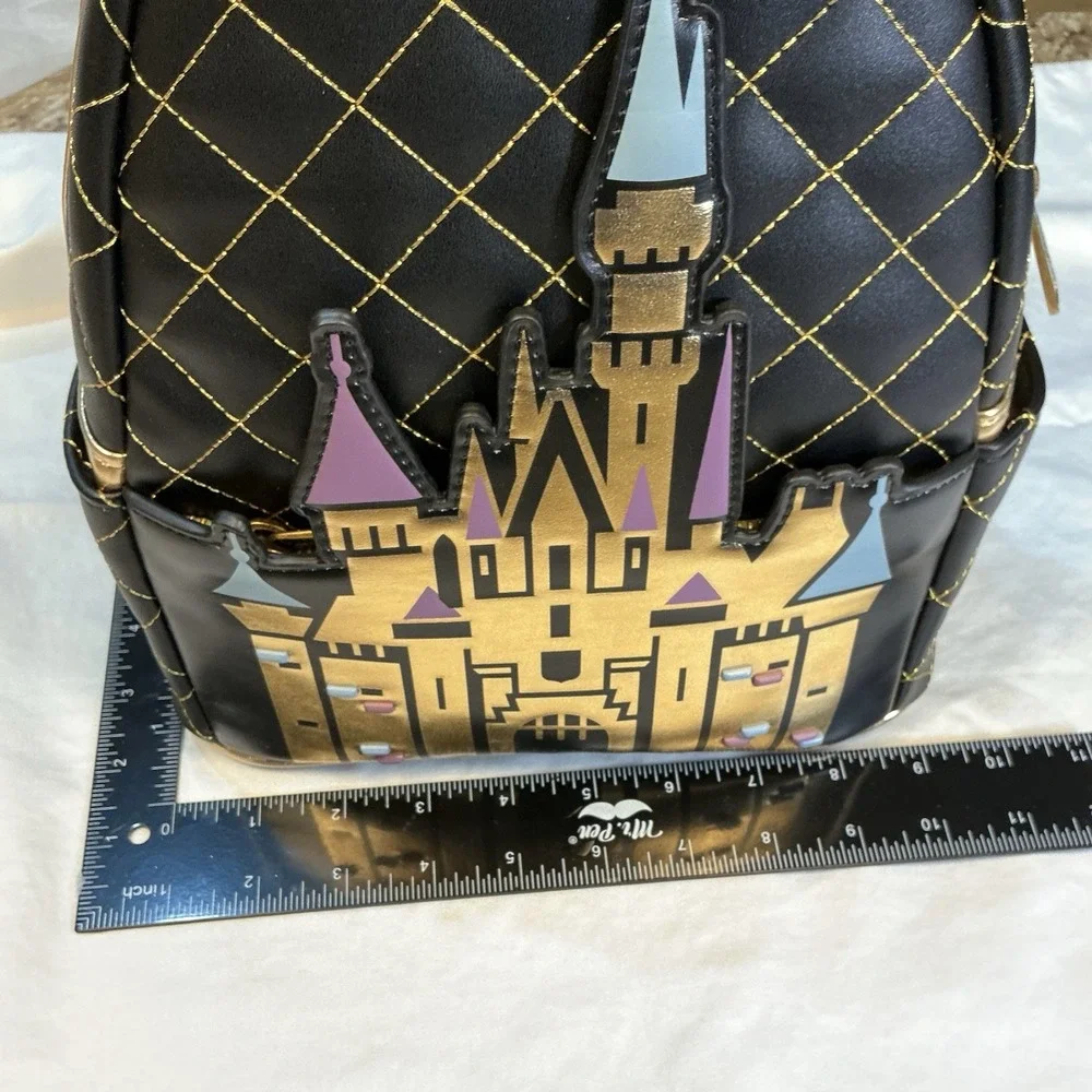 Loungefly Disneyland 70th Sleeping Beauty Castle Mini Backpack NWT